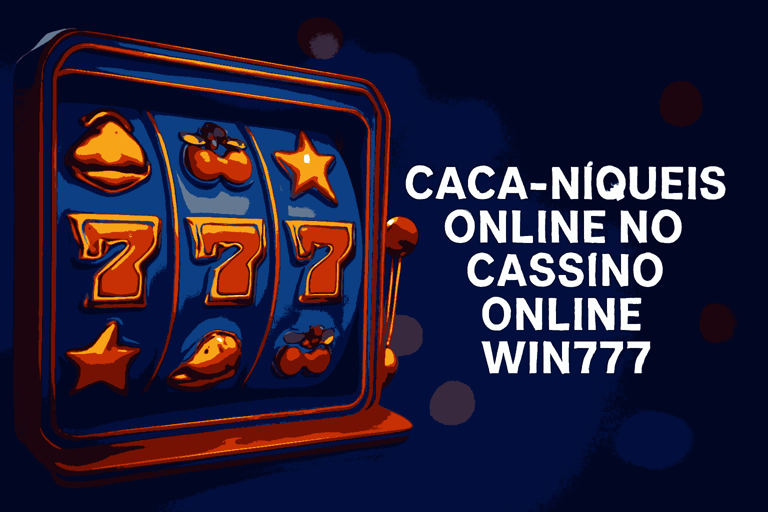 Explore o mundo das slot machines no WIN777 Casino
